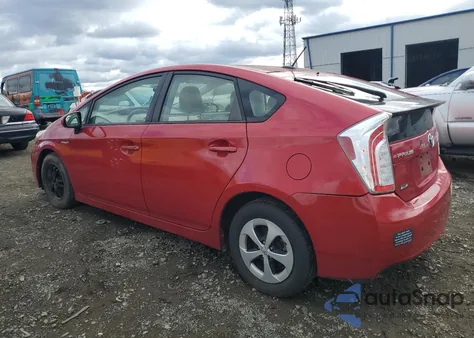 2013 Toyota Prius z USA, uszkodzony, nr VIN JTDKN3DU2D5637263